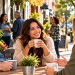 Warm Neighborhood Café Gathering